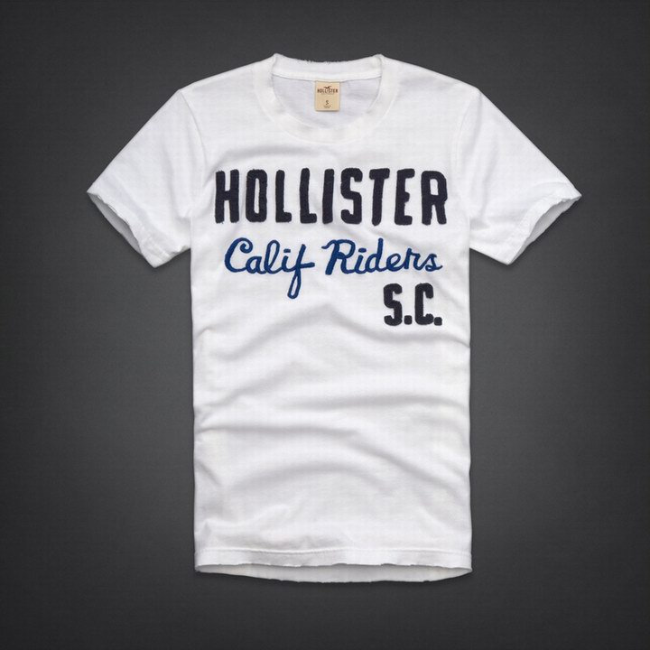 Tee shirt Hollister Blanc Homme